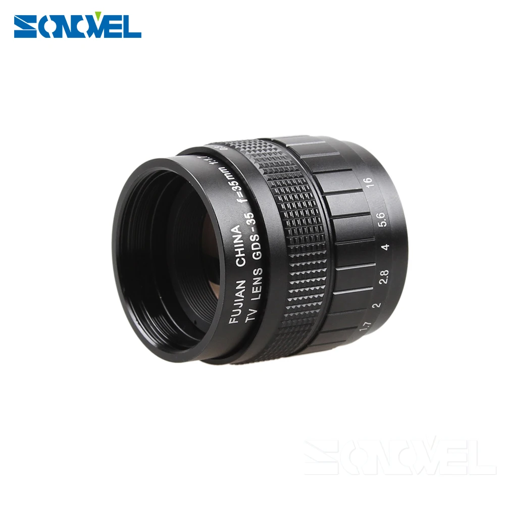 Объектив FUJIAN 35 мм F1.7 CC для ТВ и фильмов с креплением C макрокольцом Nikon 1 AW1 S2 J4 J3 J2 J1
