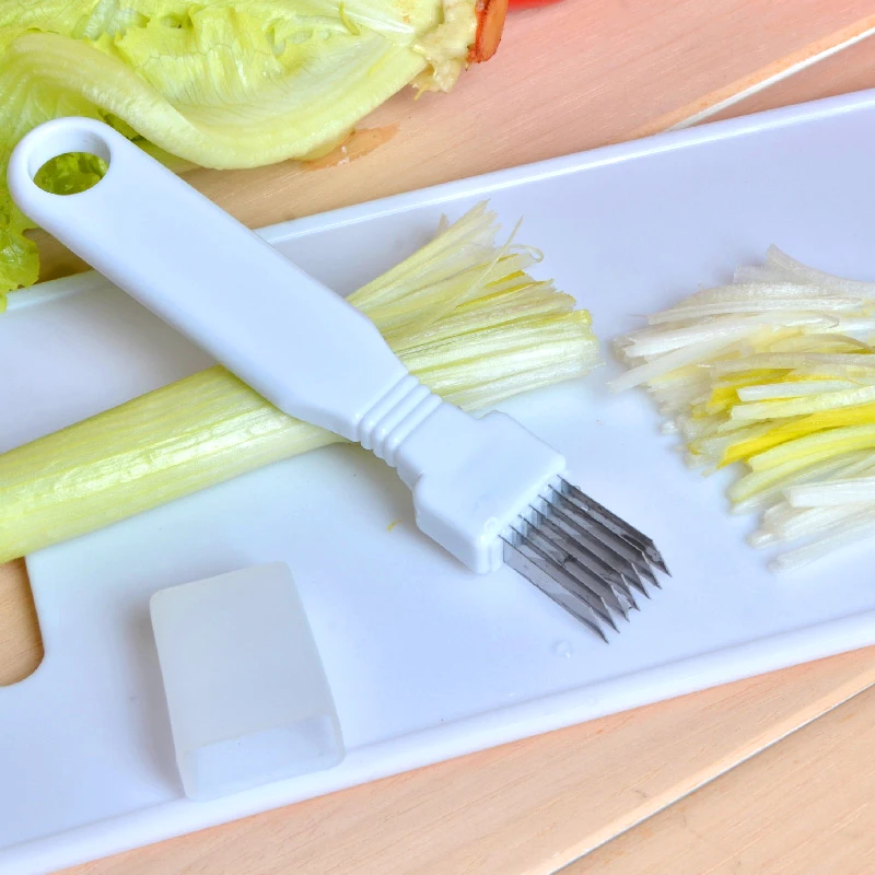 Vegetable Cut Silk Knife Onion & Onion Slicer Kitchen Gadgets Cut Onion