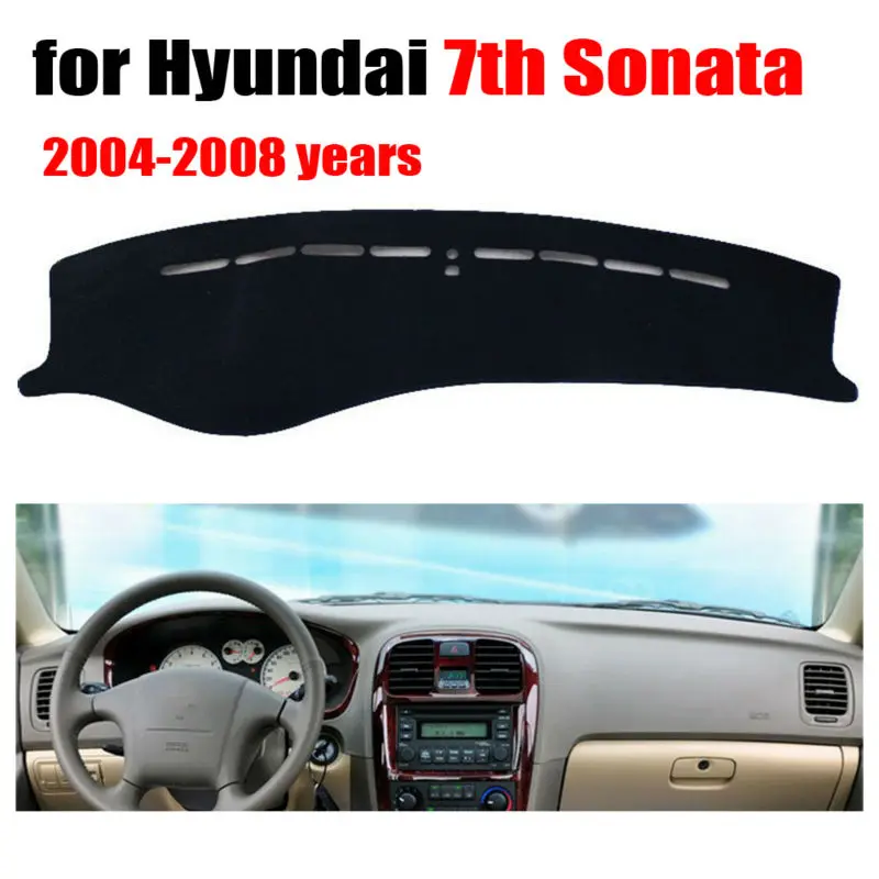 Чехлы для приборной панели автомобиля коврик Hyundai 7th Sonata 2004-2008 левосторонний