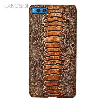 

High end Ostrich foot pattern Anti-fall phone case For Xiaomi Mi Max 3 6 8SE A1 A2 Max 2 Mix2S Note 5 Luxury retro protective