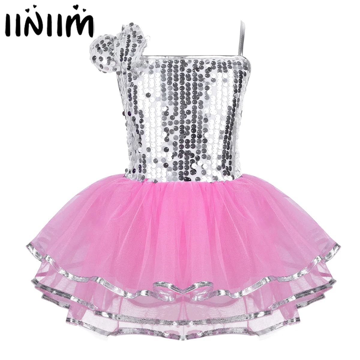 iiniim Girls Ballet Shoes Dance Kit Bag