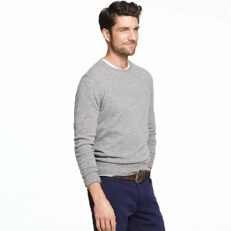 Весенний мужской свитер, пуловеры, Хлопковые вязаные джемперы с круглым вырезом, мужской вязаный жилет, деловой осенне-зимний бренд MuLS