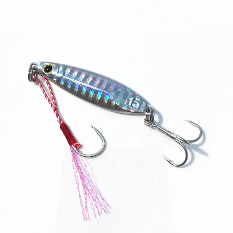 

Hot Sale 1 Pieces4.5cm15g Metal Lure Fishing Spoon Freshwater Fishing Hard LureSliceJigBait Spoon Fishing Tackle Metal Jigging