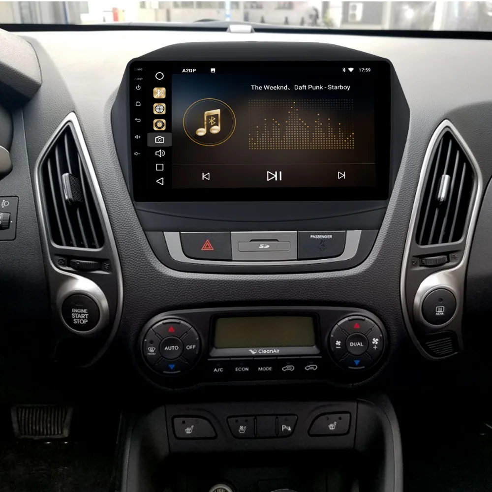 Discount KOOCAVS 9" IPS Android 9.0 Car GPS Radio Player for Hyundai IX35 2009 2010 2011 2012 2013 2014 2015 with 4GB+64G Multimedia 3