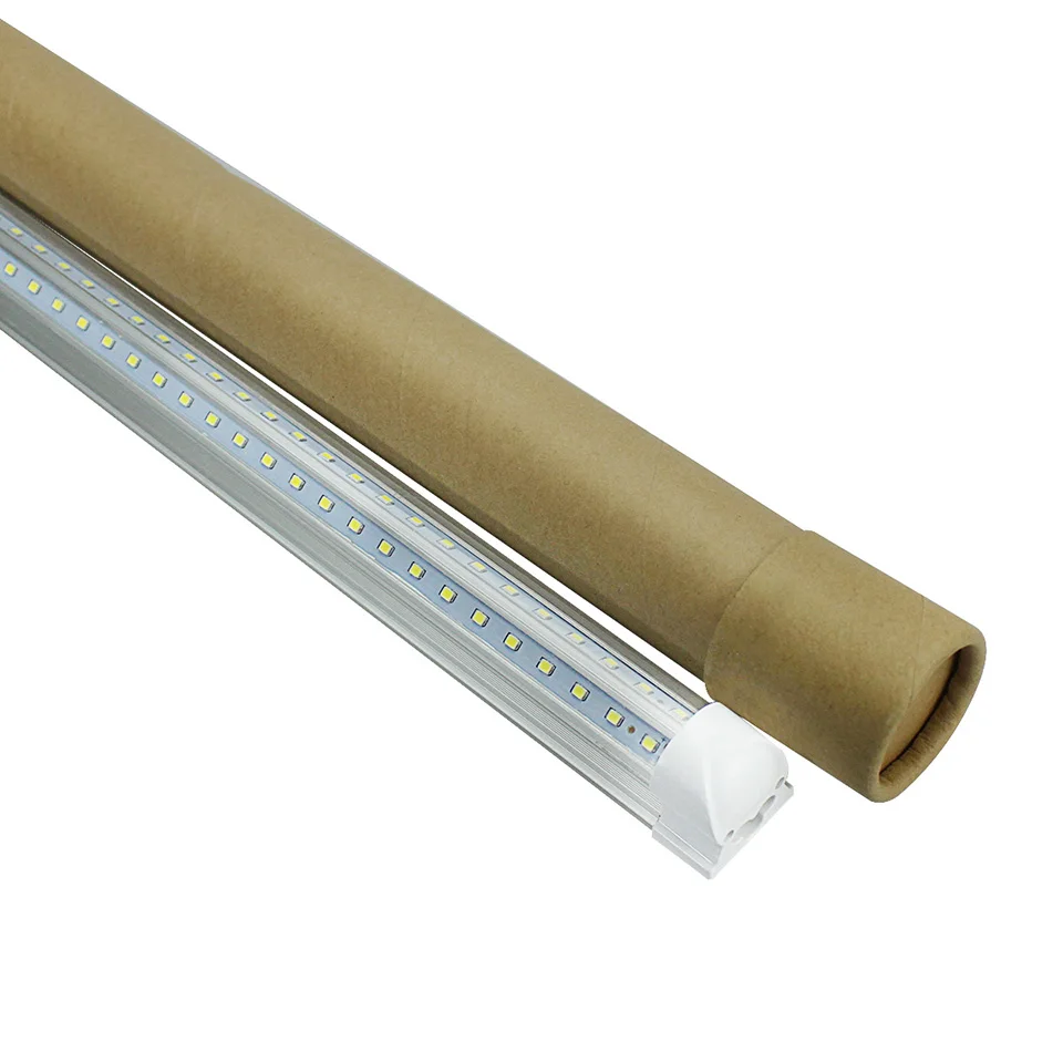 1 PCS LED Tube V-Shape Integrated LED Bulbs Tube T8 2FT 20W 600mm 96LEDs SMD2835 Super Bright 2000lm Led Fluorescent Lights