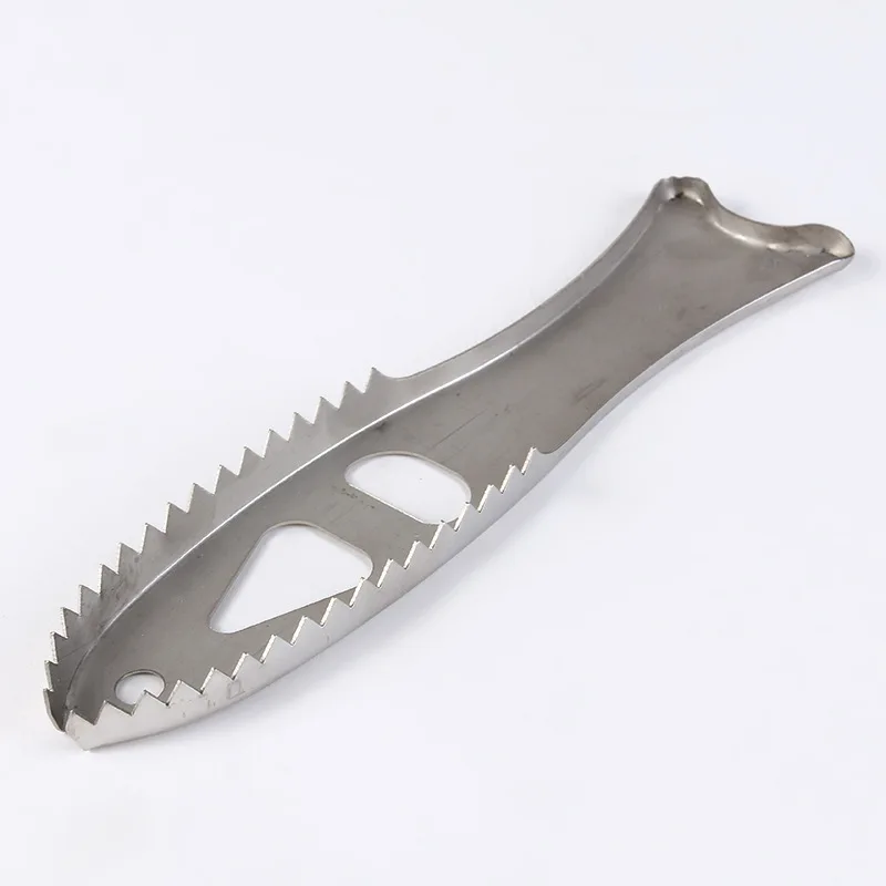 2016 stainless steel kitchen knife scrape the fish skin cleaning scaler