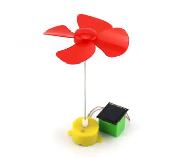 

Solar Toys flower Creative toy DIY technology small production DIY material package
