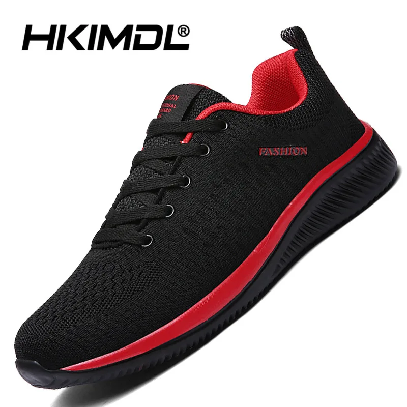 HKIMDL الرجال رياضية حذاء كاجوال بفتحات تهوية الرجال الأبيض شبكة خفيفة الوزن الشقق 38 ~ 45 حجم كبير الرجال 2019 الربيع رياضية الأحمر الدانتيل يصل HKIMDL الرجال رياضية حذاء كاجوال بفتحات تهوية الرجال الأبيض شبكة خفيفة الوزن الشقق 38 ~ 45 حجم كبير الرجال 2019 الربيع رياضية الأحمر الدانتيل يصل