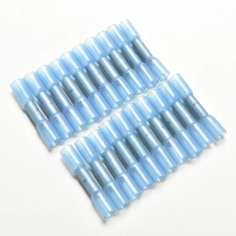 

4-16 Waterproof AWG Best Promotion Solder Seal Heat Shrink Butt Connectors Electrical Wire Splice Terminals Wholesale 20Pcs/lot
