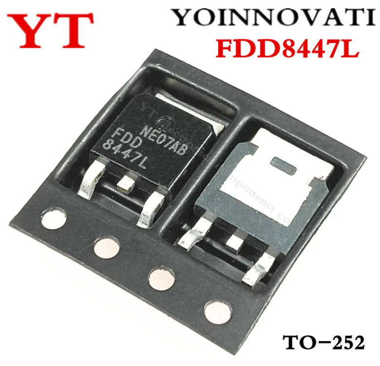 

100 шт./лот FDD8447L FDD8447 TO-252 лучшее качество
