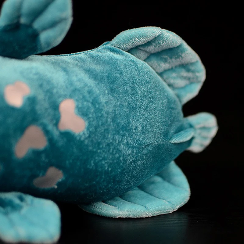 38 см Высокое качество настоящая жизнь Coelacanth мягкие игрушки Реалистичные морские животные костлявая Плюшевая Игрушка Рыба мягкие игрушки для детей