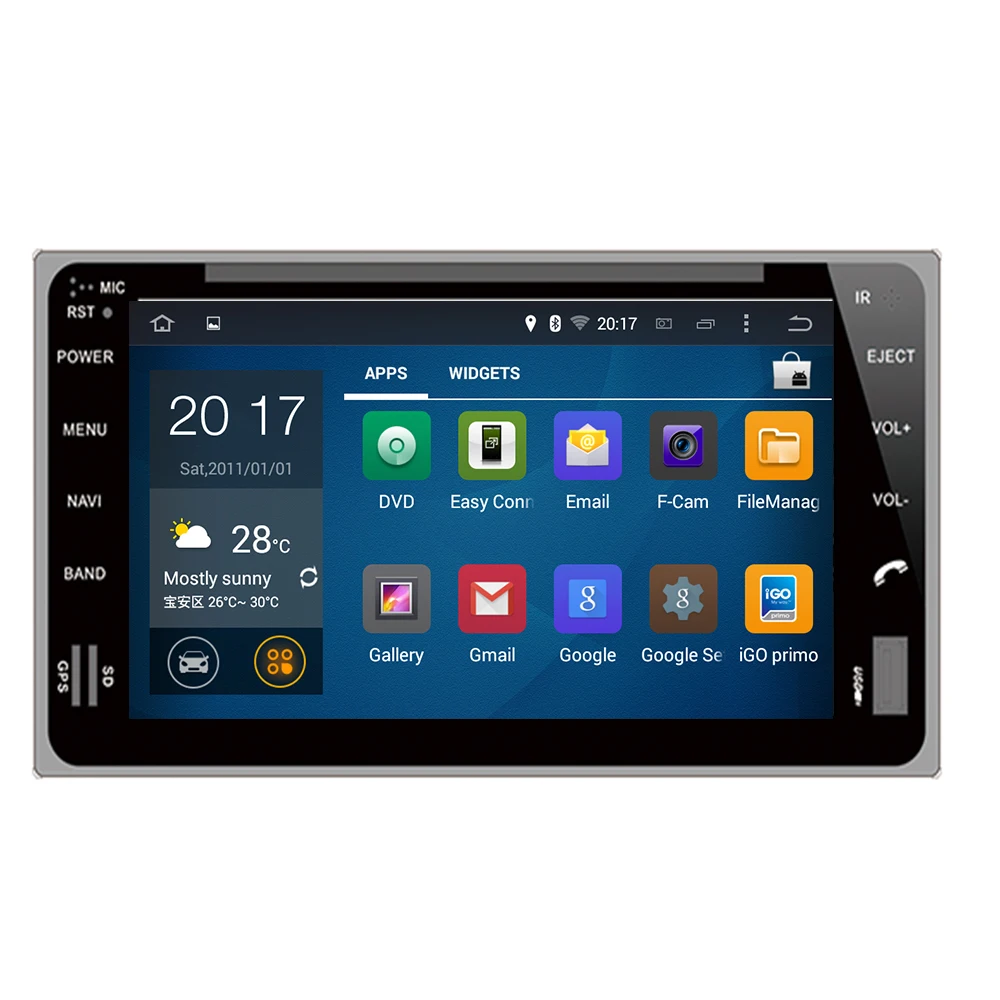 Автомобильный медиаплеер плеер на Android 10 9 ядер типоразмер 2DIN с DVD для Corolla E120 Toyota