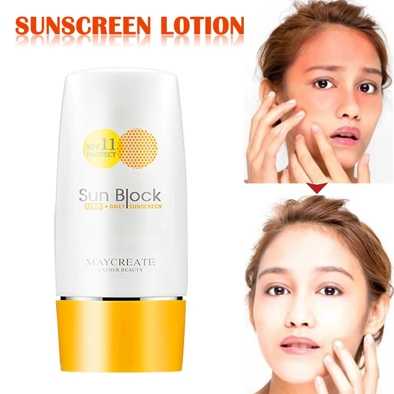 

Best Sunscreen Protetor Sun Protection Whitening UV Radiation Body Sunblock Lotion Sunscreen Cream SPF11 QQ99