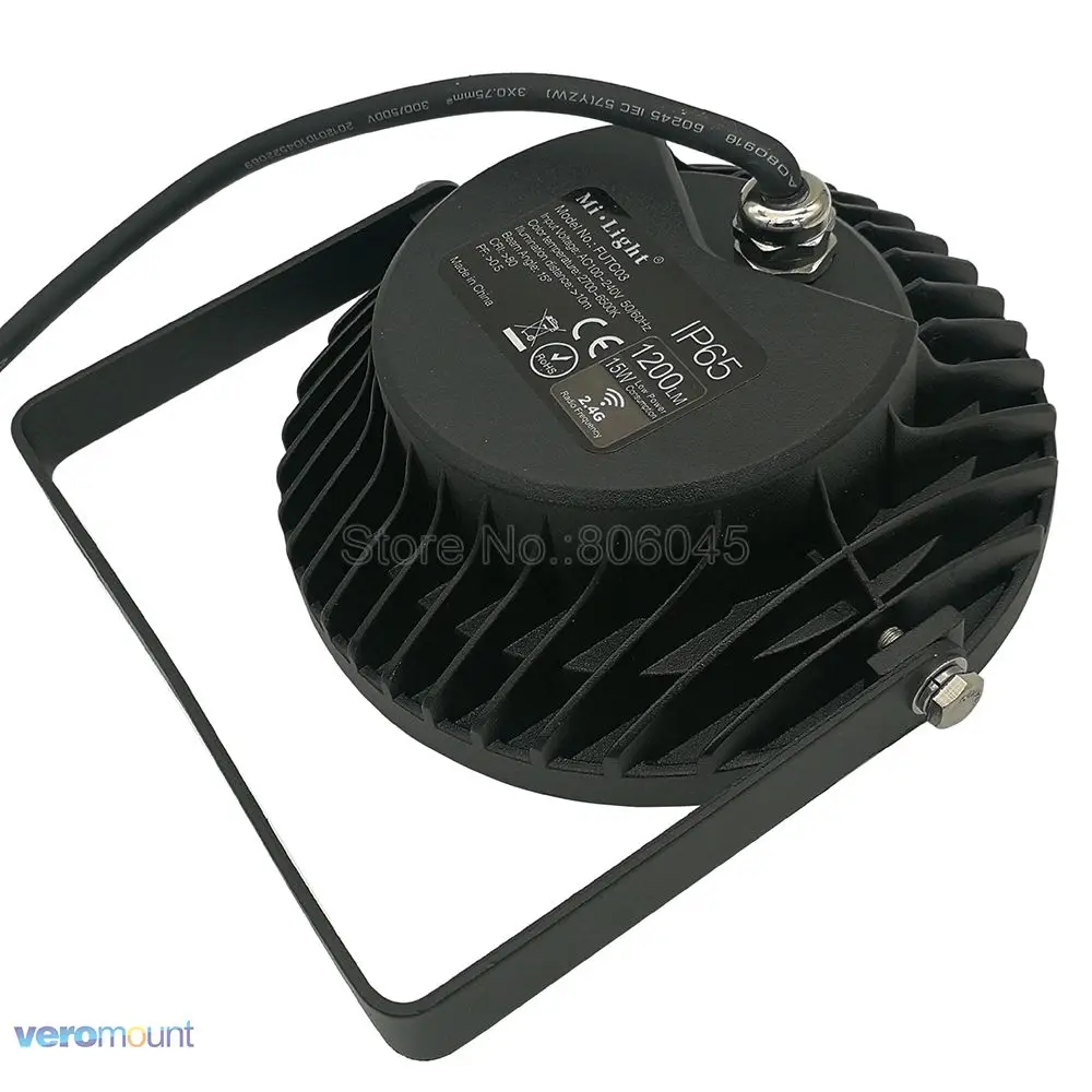 MiLight 15 Вт RGB + CCT LED Газон Свет AC85 265V IP65 Водонепроницаемый Открытый сад свет FUTC03