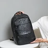 Crocodile Men's Backpack Soft Genuine Leather 3