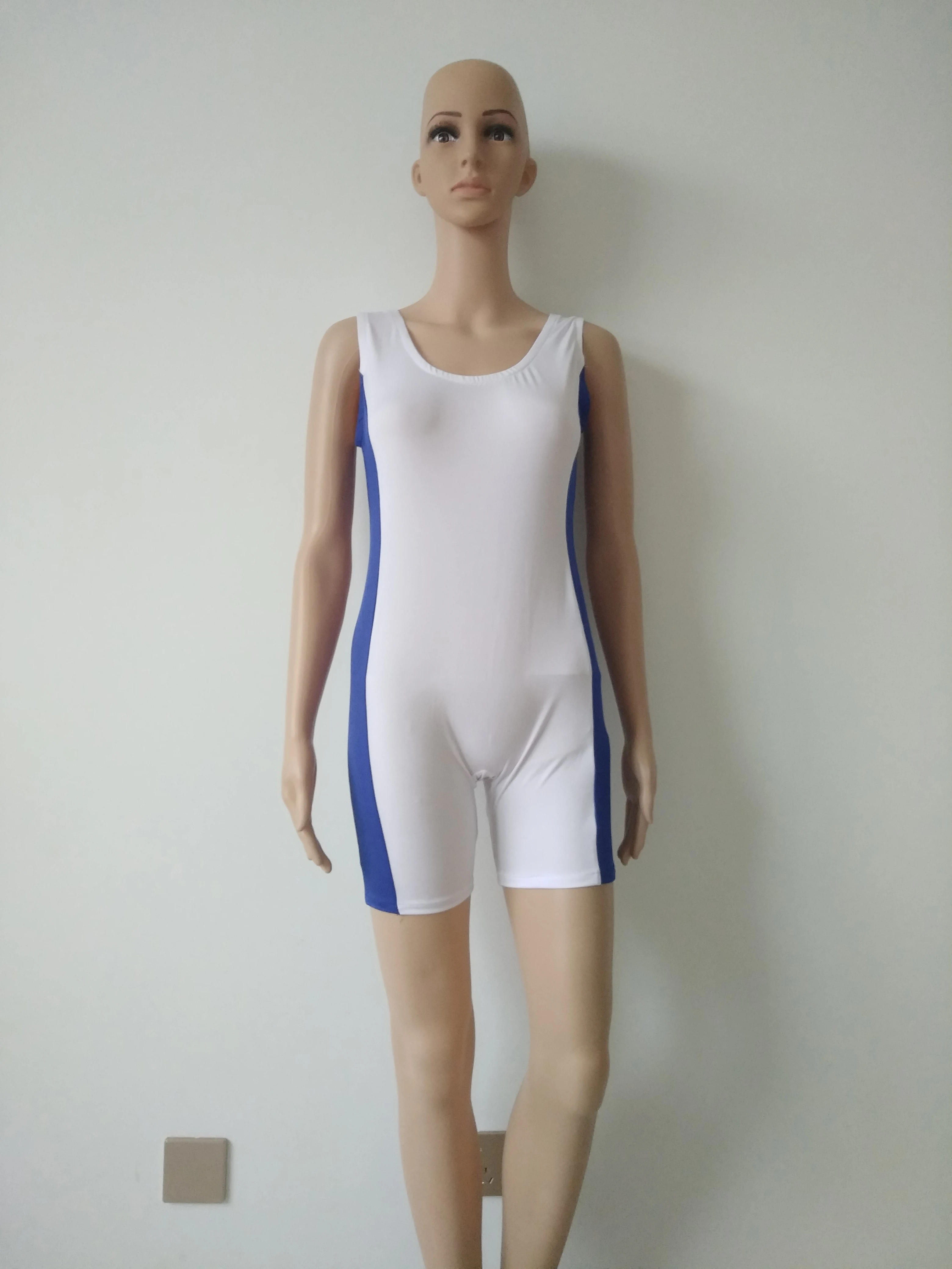 white unitard jumpsuit