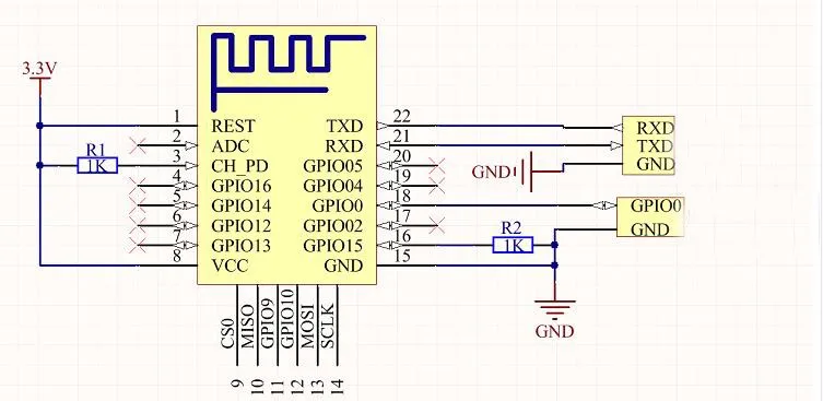 ESP8266 ESP-12F Серийный беспроводной wifi модель ESP12F обновленный удаленный wifi модуль ESP12 программист для Arduino ESP8266 Diy Электронный