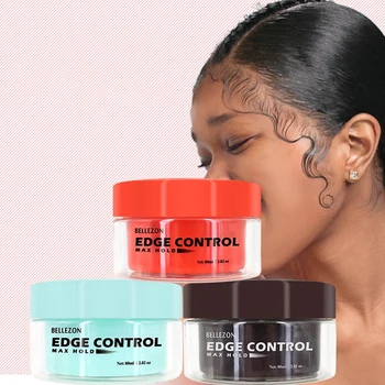 

80ml Non Greasy Broken Finishing Universal Hair Oil Pomade Styling Smooth Cream Edge Control Fixative Anti Frizz Max Hold