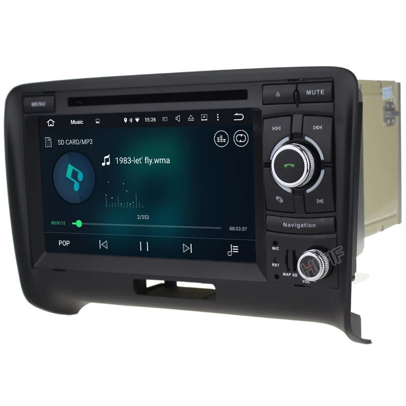 Автомобильный мультимедийный плеер DSP Автомагнитола GPS PX6 4 + 64 ГБ Android 10 2 Din для Audi/TT