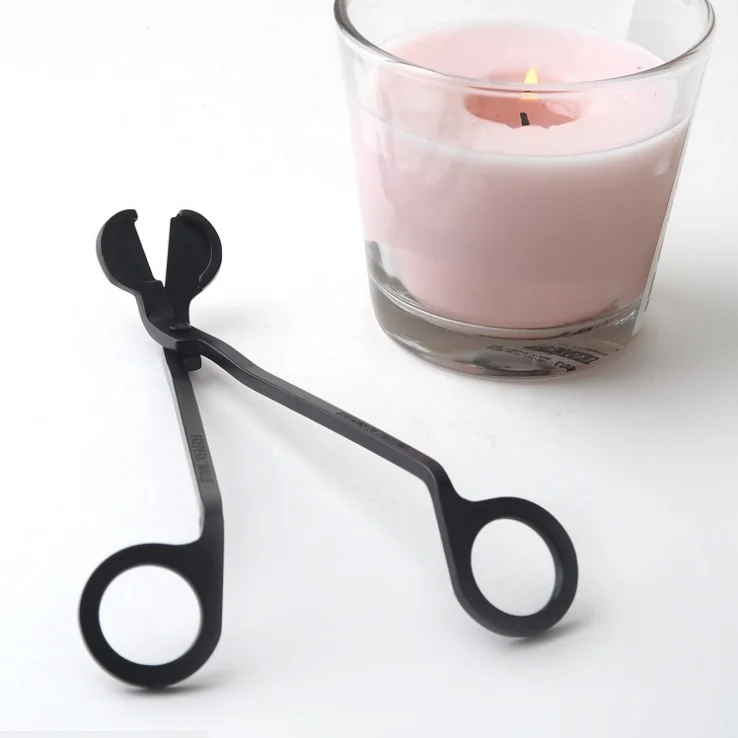 50pcs Stainless Steel Candle Wick Trimmer Oil Lamp Trim Scissor