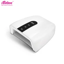 IBelieve 36 Вт УФ-лампа светодиодный Сушилка для ногтей 18 шт. светодиодный светильник 30s 60s 90s сушка весь Светодиодный УФ-акриловый Гель-лак