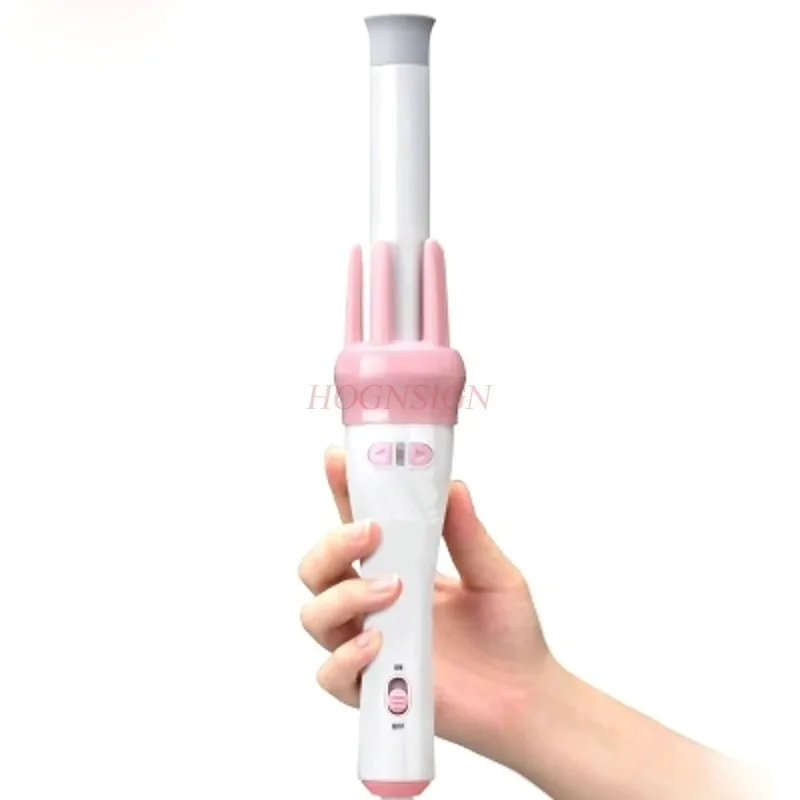 Automatic Curling Iron Artifact Electric Rotation Does Not Hurt Hair Lazy Electric Roll Bar Large Volume Perm Curling Stick Sale head curling iron big wave artifact lazy big volume water ripple instant noodles three tube short power generation hot sale