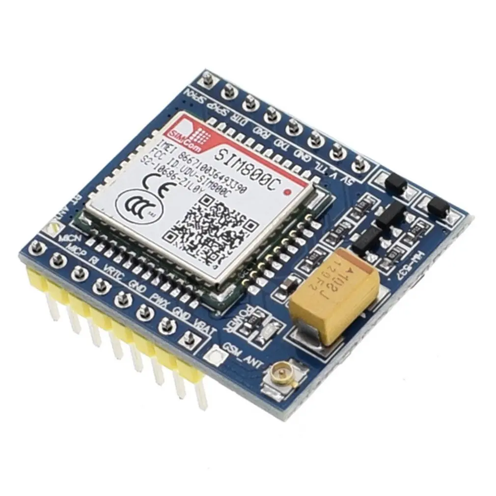 SIM800C GSM GPRS модуль 51 один чип микрокомпьютер STM32 TTS DTMF G800C