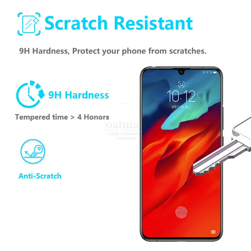 2 шт Полное покрытие закаленное стекло пленка для lenovo Z6 lite стекло Защита экрана Защитное стекло для lenovo Z6 Pro Saver