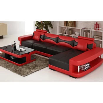 

CBMMART modern luxury multifunctional bedroom furniture white double leather bed and living room sofas