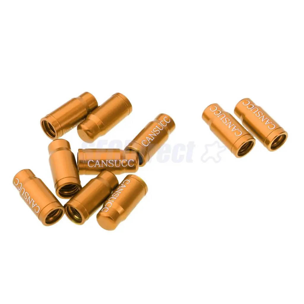 10Pcs Bicycle Presta /Schrade Wheel Rims Tyre Stem Air Valve Caps Dust Cover