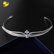 Xinyun, женские свадебные диадемы, блестящие стразы, Coroa De Noiva, свадебное платье, простая модная свадебная корона, аксессуары для невесты