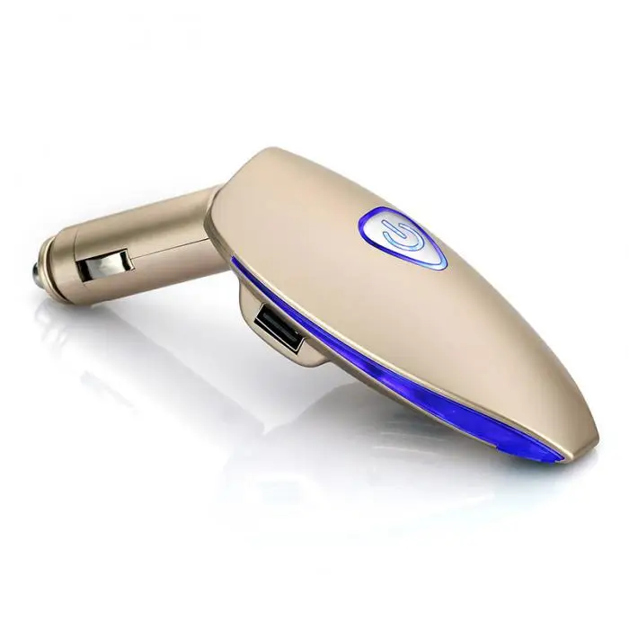 Автомобильный очиститель воздуха ионизатор освежитель воздуха кислородный светодио дный бар светодиодный световой индикатор Dual USB