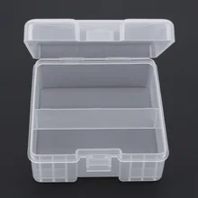 Big Battery Storage Box AAA Battery Protector Case Accumulator Protective Holder Translucent for Containing 100pcs AAA Batteries