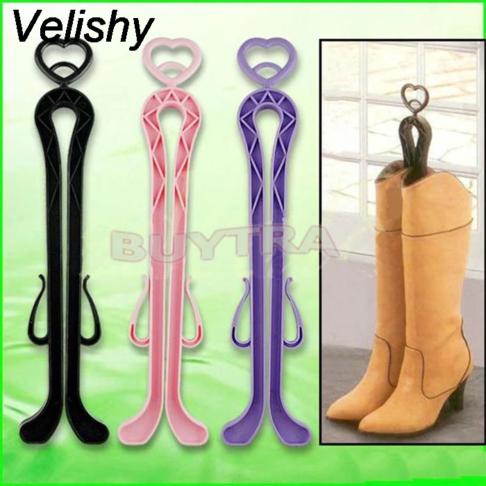 

Velishy 1PC Shoe Trees Plastic Long Boots Shaper Stretcher Trees Supporter Shaft Keeper Holder Organizer Storage Hanger