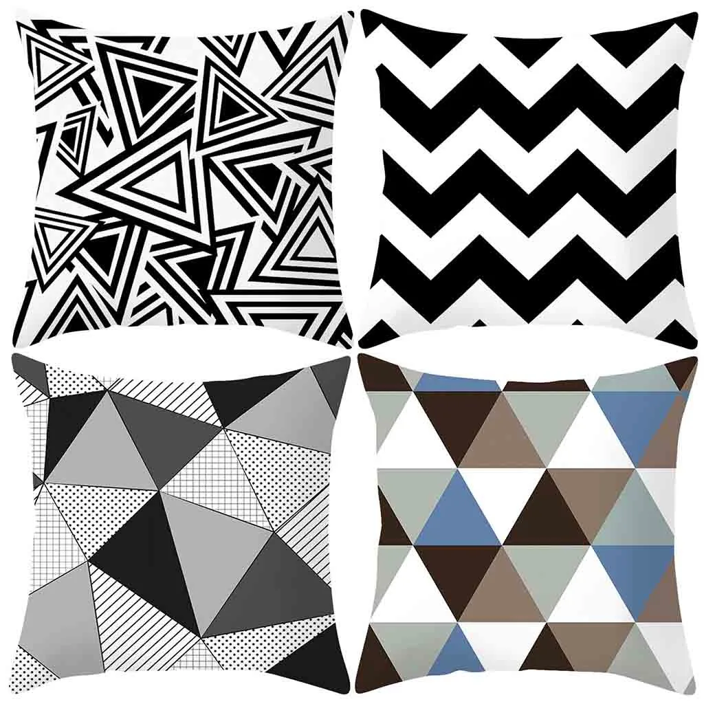 

Gacsidy Store dakimakura Classical Geometric Wave Throw PillowCase Pillow case cover