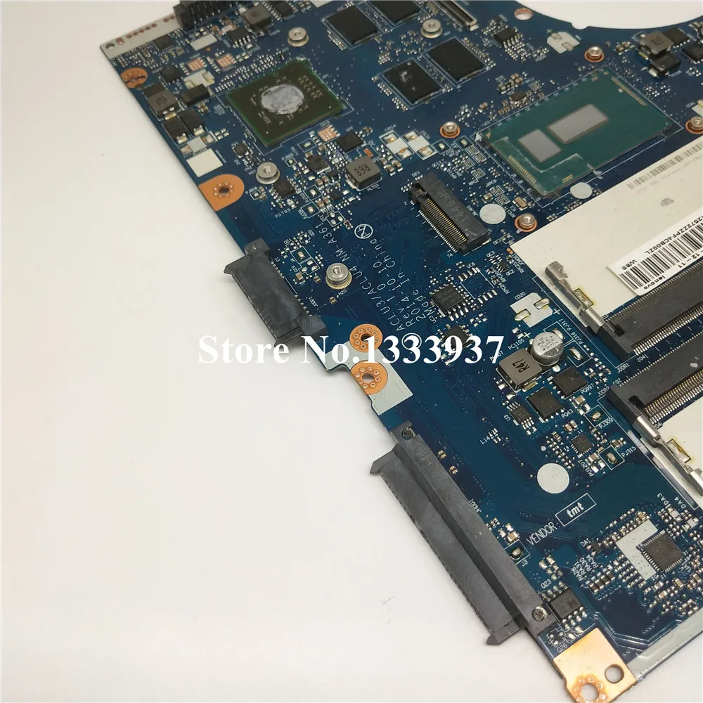 price cut  For Lenovo G40-80 Laptop Motherboard with SR23Y I5-5200U ACLU3/ACLU4 NM-A361 mainboard