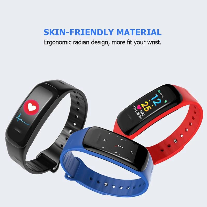 Фитнес браслет ADORARE смарт пульсометр трекер активности часы cicret smartband спортивные