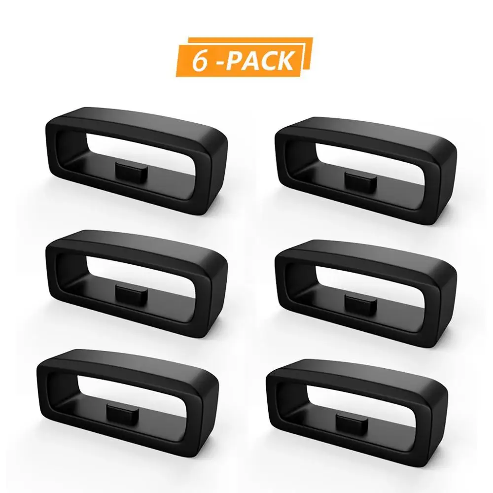

6xRubber Fastener Rings Security Loop Replacement for Garmin Fenix5/Fenix5 Plus/Forerunner 235/Forerunner 630/Forerunner 735XT