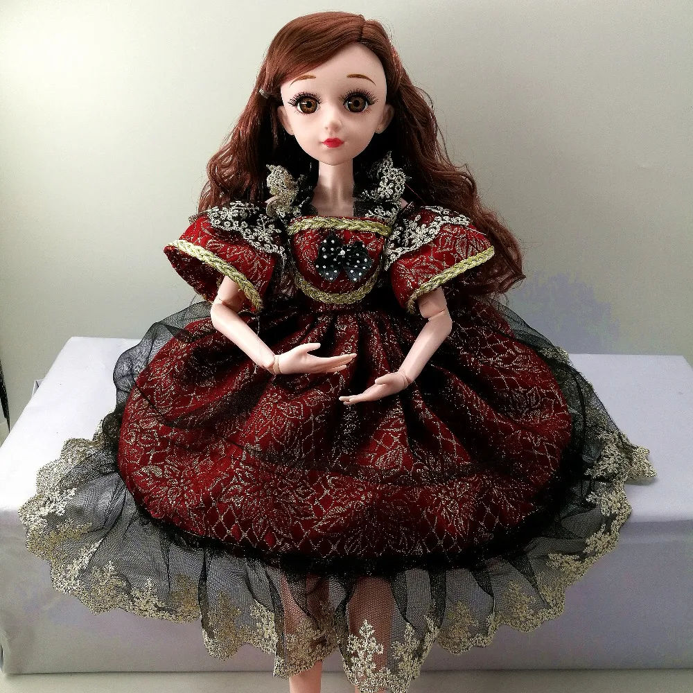 BJD кукла 1/3 60 см кукла с BJD одежда парики обувь макияж девушка подарок игрушки ручной работы силиконовая кукла реборн модная игрушка для детей