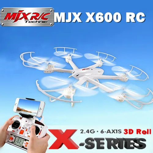 

2015 DHL FREE SHIPPING MJX X600 Professional Quadcopter 2.4G 4CH RC Drone Helicopter,Can Add C4002&C4005 Camera(FPV) Quadcoptepr