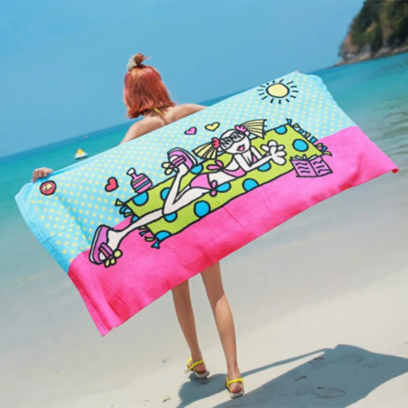 HotSale New Microfiber Summer Beach Towel CA FLAG Bath Towels Flag