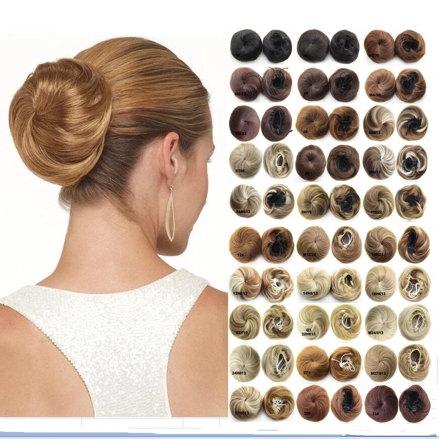 2019 Hairstyle Perfect Excuse To Put Chignon Bun Hairpiece In Your