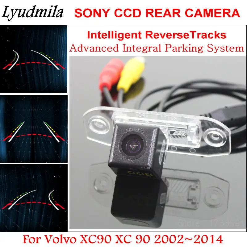 

Lyudmila Car Trajectory Camera FOR Volvo XC90 XC 90 2002~2014 Rear View Backup Camera with Intelligent Dynamic Parking Lines