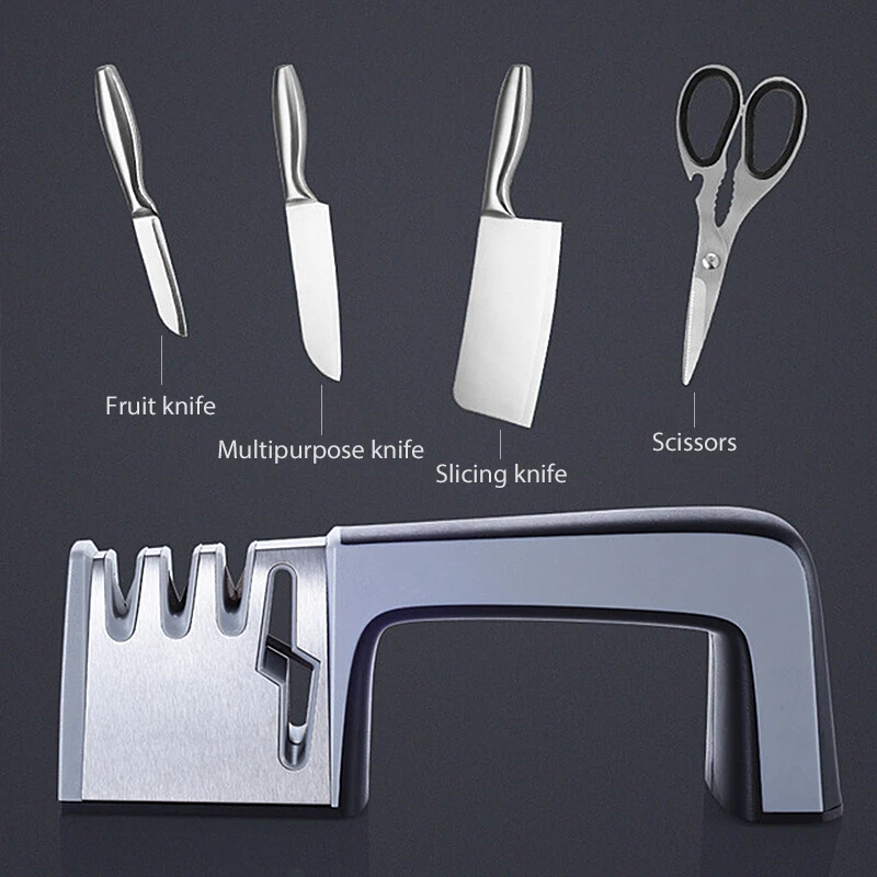 Household fast knife sharpener Kitchen gadget sharpening stone Multifunctional diamond cutting
