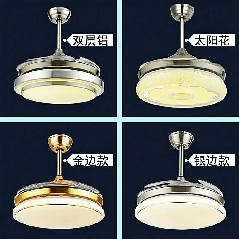

lamp Fan is contemporary and contracted sitting room dining-room lamp droplight household bedroom light fan light