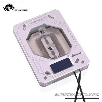 

Bykski A-RYZEN-TECH-X-V2 CPU Water Cooling Block for AMD AM3 AM4 TR4 Silver