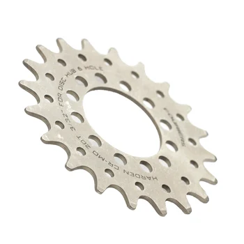 

Fouriers Single Speed Cog 6 Bolt Disc Hub Cassette 3/32" Conver to Fixed Bike Electric trike Sprocket Cogs CR-MO 16T to 22T