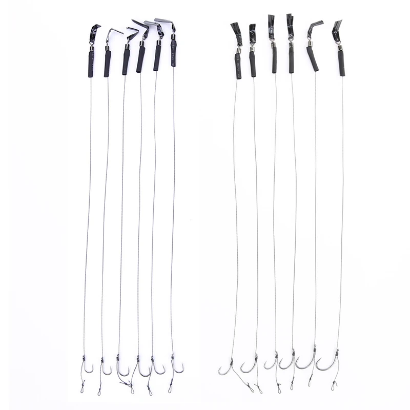 

Dongzhur 6pcs/Lot Carp Fishing Hook Tackle with Hair Rigs 6/8/10# Carp Fishing Hooks Accessories Fishhooks Dropshipping