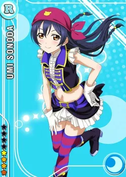 

LoveLive! Sonoda Umi Halloween Sing Stage Dress Cosplay Costume Shirt+Coat+Skirt+Belt+Gloves+Headband