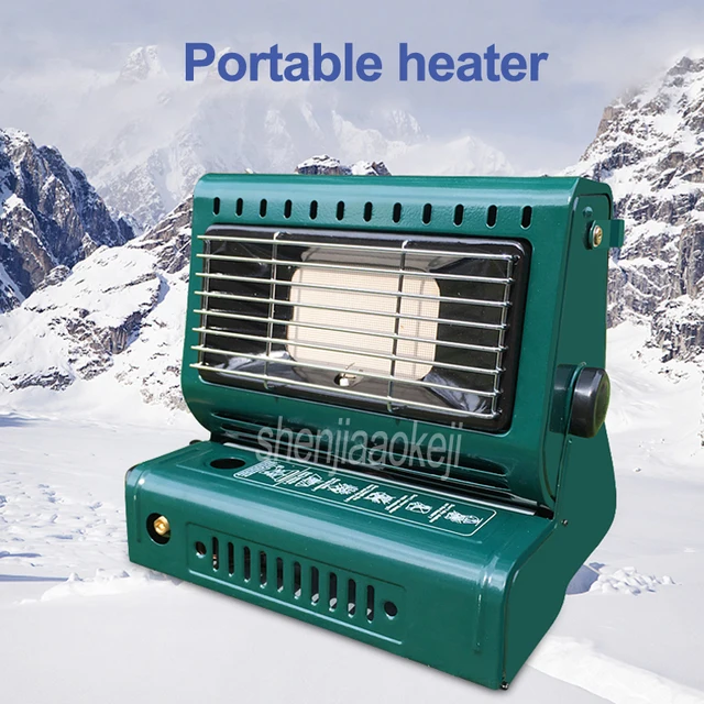 Portable heater outdoor/indoor butane gas/liquefied gas heating stove